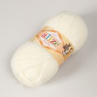 Плюшевая пряжа для вязания спицами, крючком ALIZE, Softy, 100% микрополиэстер, 115 м/50 г, (62 молочный) - Фото 2