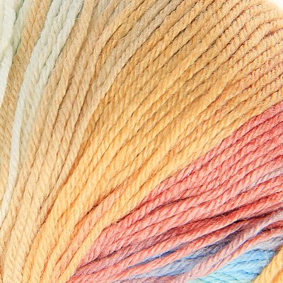 Пряжа "Baby Wool Batik" 40% шерсть, 40% акрил, 20% бамбук 175м/50гр (4796)