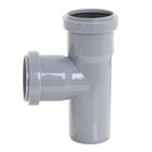 Тройник, канализационный, 50 х 50 мм, 90° - Фото 1