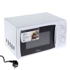 Микроволновая печь Midea MG 820 CFB-W, 20л, 800Вт, гриль, механическое управление 1279326 - фото 176673