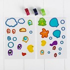 Аппликация наклейками "Южные острова" 4 картинки + наклейки + цветная клейкая лента - Фото 3