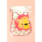 Нагрудник непромокаемый Крошка Я «Львёнок» из клеёнки с карманом, на липучке - Фото 3