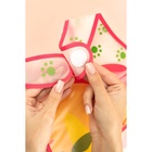 Нагрудник непромокаемый Крошка Я «Львёнок» из клеёнки с карманом, на липучке 1184492