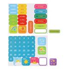 Магнитный календарь "Мой первый календарь" + 2 листа магнитов, Медвежонок Винни и его друзья - Фото 3