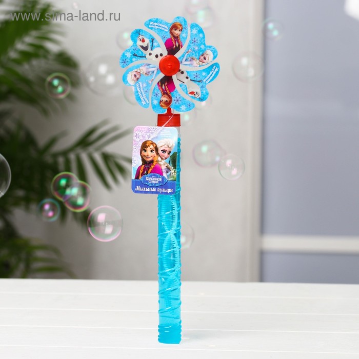 Мыльные пузыри с ветерком "Хорошего настроения", Холодное сердце, 35 мл - Фото 1