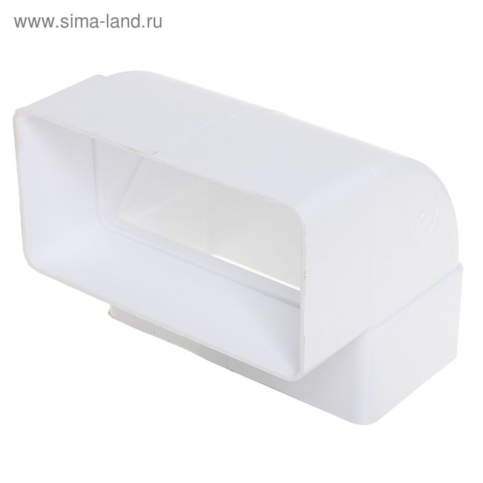 Отвод ERA 612КВП, плоский, вертикальный, вентиляционный, 60×120 мм - Фото 1