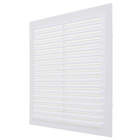 Решетка вентиляционная ERA 1919 С, 194х194 мм, с сеткой, неразъемная