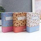 Фотоальбом на 100 фото 10х15 см "Полотно с цветами" МИКС 16,5х12,5х5,5 см - Фото 1