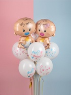 Воздушный шар фольгированный 26" «Малыш», мальчик - Фото 4