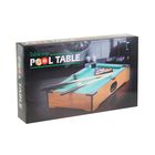 Настольный бильярд Pool Table, набор 2 кия + 16 шаров - Фото 4