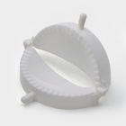 Форма для лепки вареников Доляна, d=12 см, белая - Фото 3