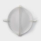 Форма для лепки вареников Доляна, d=12 см, белая - Фото 4