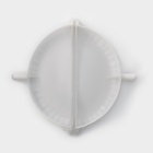 Форма для лепки вареников Доляна, d=12 см, белая - Фото 4