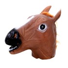 Карнавальная маска «Лошадь», цвет коричневый - Фото 2