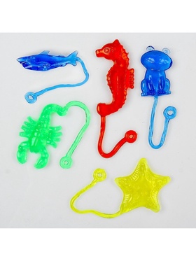 Липучка «Морские жители», МИКС (комплект 20 шт)