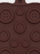 Форма для шоколада Доляна «Пуговки», силикон, 20.5×10 см, 19 ячеек, коричневая - Фото 6