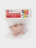 Подставка под яйцо всмятку Доляна «Ноги», силикон, 5×4 см, розовая - Фото 4