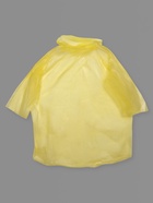 Дождевик детский унисекс «Непромокайка», универсальный размер, жёлтый - Фото 3