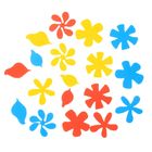 Декор для творчества EVA "Цветы" МИКС (набор 7 гр) 16х13 см - Фото 2