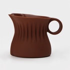 Кувшин для плавления и заливки шоколада Доляна «Зефира», 170 мл, 10×7 см, d=6 см, коричневый - Фото 3