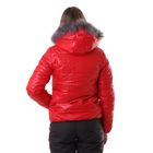 Куртка женская с мехом "ХЛОЯ", размер 42 (XS), цвет красный - Фото 3
