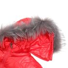 Куртка женская с мехом "ПАУЛА", размер 42 (XS), цвет красный - Фото 6