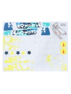 Снегокат «Тимка спорт 4-1 Зимний спорт», ТС4-1/С, со спинкой и ремнём безопасности - Фото 16