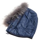 Куртка женская с мехом "ХЛОЯ", размер 42 (XS), цвет индиго - Фото 7