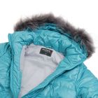 Куртка женская с мехом "ХЛОЯ", размер 46 (М), цвет бирюза - Фото 4