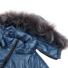Куртка женская с мехом "ХЛОЯ", размер 42 (XS), цвет джинс - Фото 6