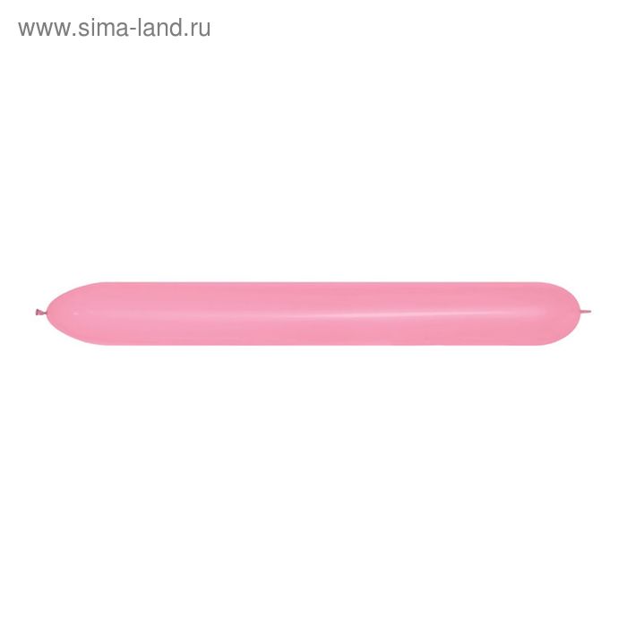 Шар для моделирования 660, линколун, пастель, набор 100 шт., цвет розовый - Фото 1