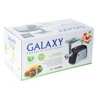 Мясорубка Galaxy GL 2408, 1350 Вт, реверс, кеббе, фиолетовая - Фото 5