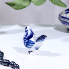 Сувенир гжель «Голубь», бело-синий,керамика, - Фото 3