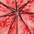 Зонт механический «Водная феерия», прорезиненная ручка, 4 сложения, 8 спиц, R = 48 cм, цвет МИКС - Фото 3