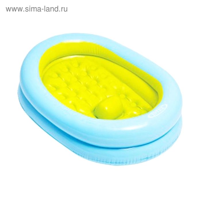 Ванночка надувная для купания младенцев, 86х64 х23 см, 0-1 года 48421 INTEX - Фото 1