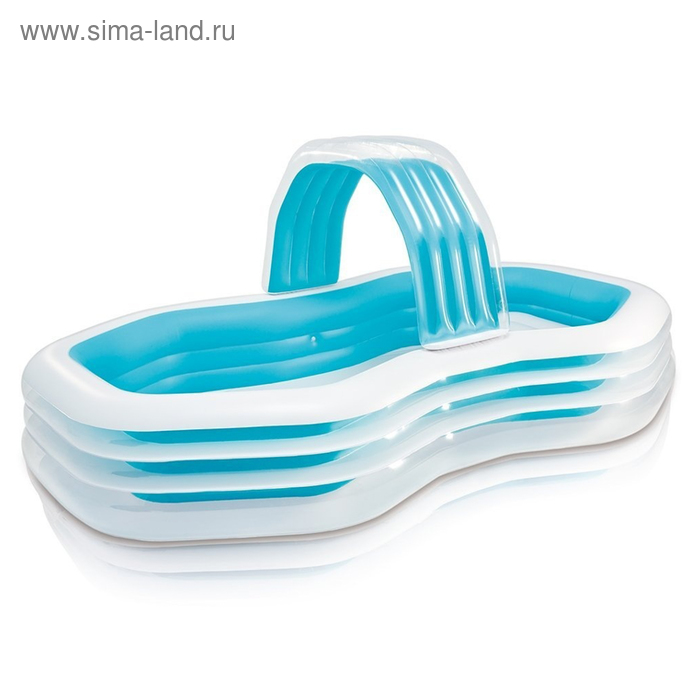 Бассейн надувной «Семейный», 310 х 188 х 130 см, от 3 лет, 57198 INTEX - Фото 1