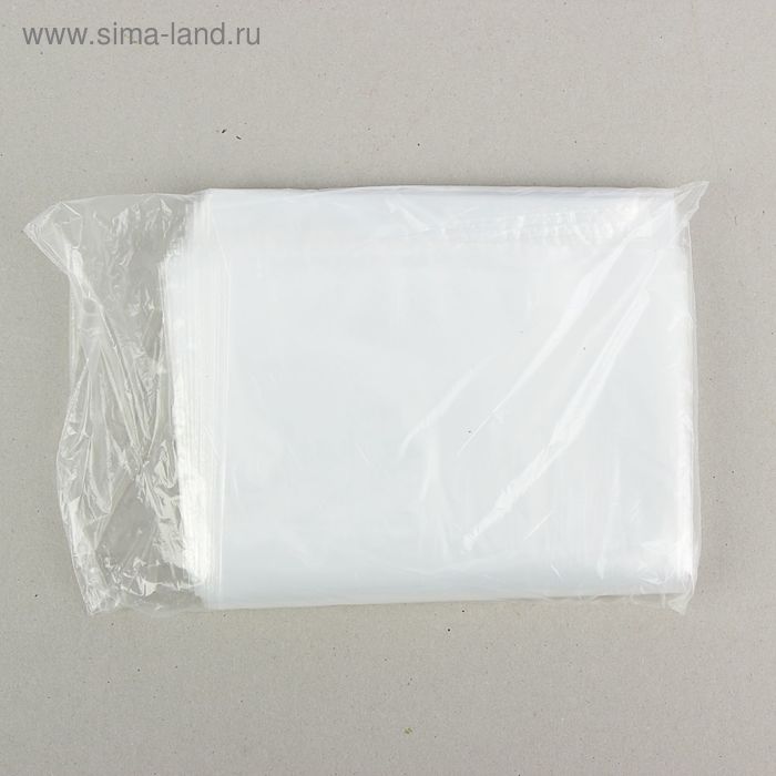 Набор пакетов полиэтиленовых фасовочных, 40 мкм, 20 х 30 см, 100 шт. - Фото 1