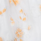 Платье крестильное, рост 74-80 см, цвет бело-персиковый 2021 - Фото 4