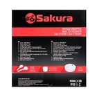 Мультиварка Sakura SA-7753W, 800 Вт, 5 л, 37 программ, с антипригарным покрытием - фото 8576469
