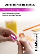 Точилка 1 отверстие Erich Krause UNITY NEON, отверстие диаметром 8 мм, микс (55 шт) - фото 809686877