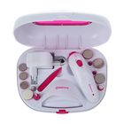 Аппарат для маникюра Sakura SA-5500P, 13 насадок, бело-розовый - Фото 4