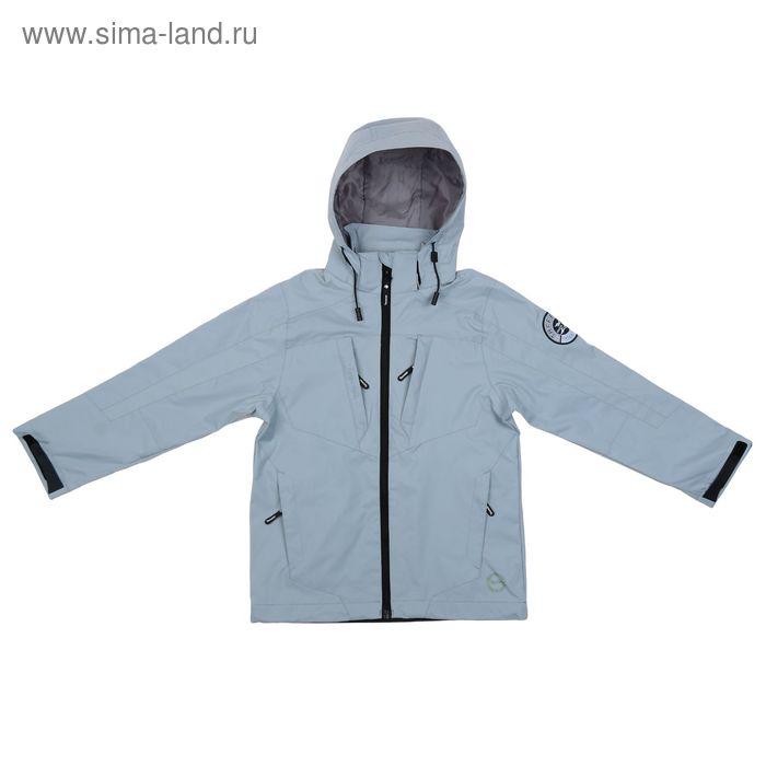 Куртка для мальчика, рост 134-140 см (72), цвет серый ТФ 32003/2 ФФ - Фото 1