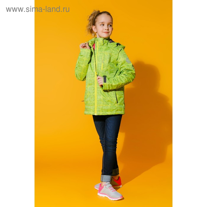Куртка для девочки, рост 140-146 см (76), цвет салатовый ТФ 32007/2 ФФ - Фото 1