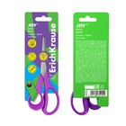 Ножницы детские 14 см, ErichKrause Joy Ergo, с закруглёнными концами лезвий и линейкой, МИКС - Фото 13