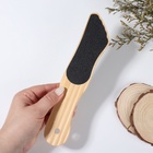 Пилка для пяток, наждачная, двусторонняя, 25 см, деревянная - Фото 7