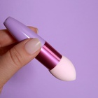 Спонж для макияжа с ручкой «Капля», 10 × 3 см, цвет МИКС - фото 9845342
