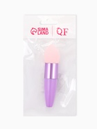 Спонж для макияжа с ручкой «Капля», 10×3 см, цвет МИКС - Фото 3