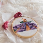 Пяльцы для вышивания, d=14.3/15.5 см - Фото 4