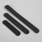 Пилка-наждак, абразивность 180, 3шт, 18/13/9см, классика, односторонняя, цвет МИКС - Фото 2