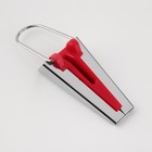 Устройство для складывания косой бейки, 18 мм, красное - Фото 3